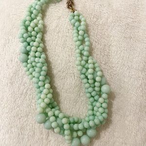 Sea foam green necklace